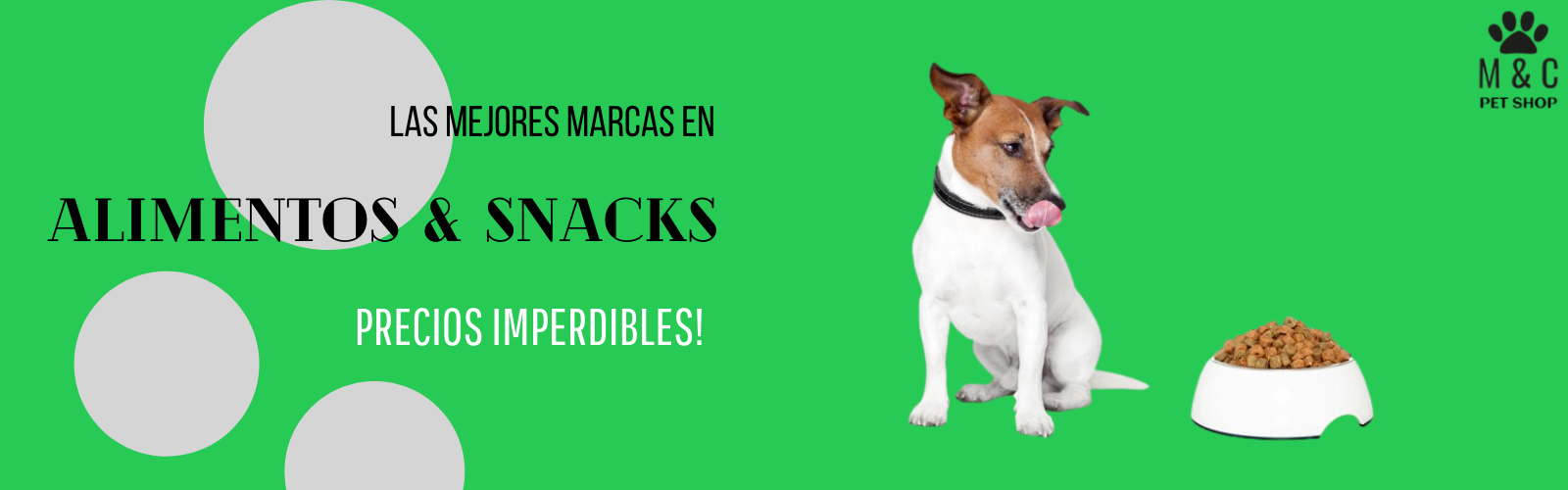 banner alimentos y snacks